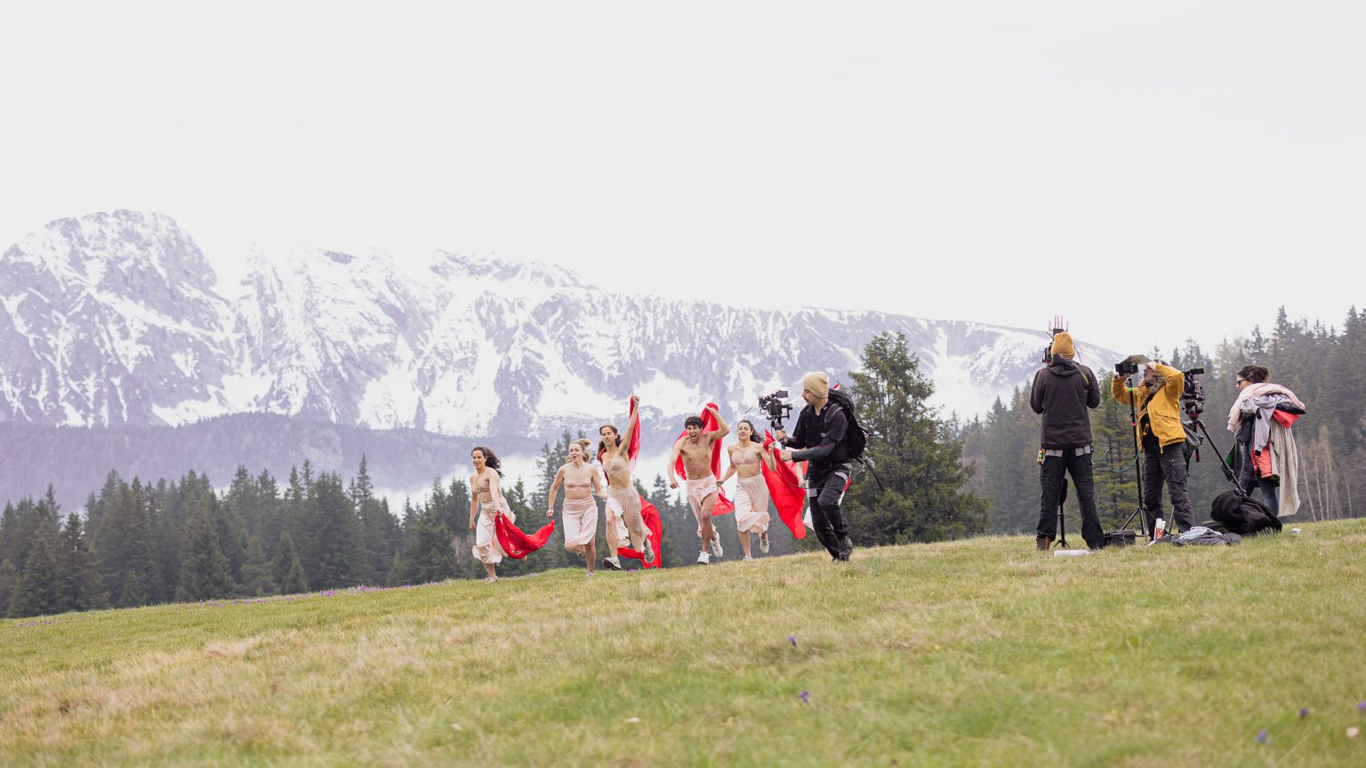 Tournage d'un clip